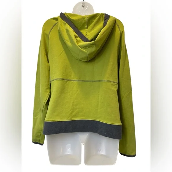 Acacia Hooded Long Sleeve V neck Top - Picture 2 of 5